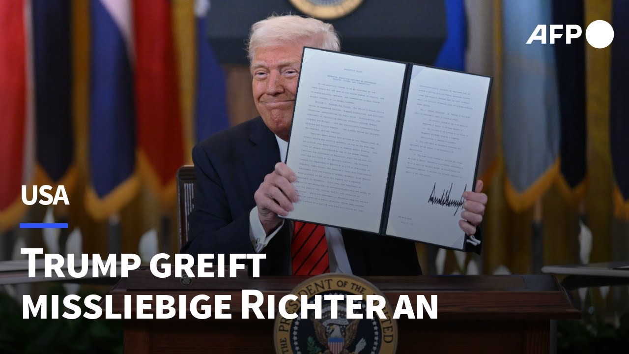 Trump greift missliebige US-Richter an | AFP