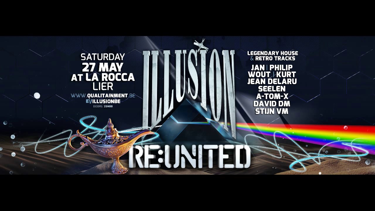 Live At La Rocca Lier 27-05-2017 'Illusion Re:United' [Retro Trance-House]