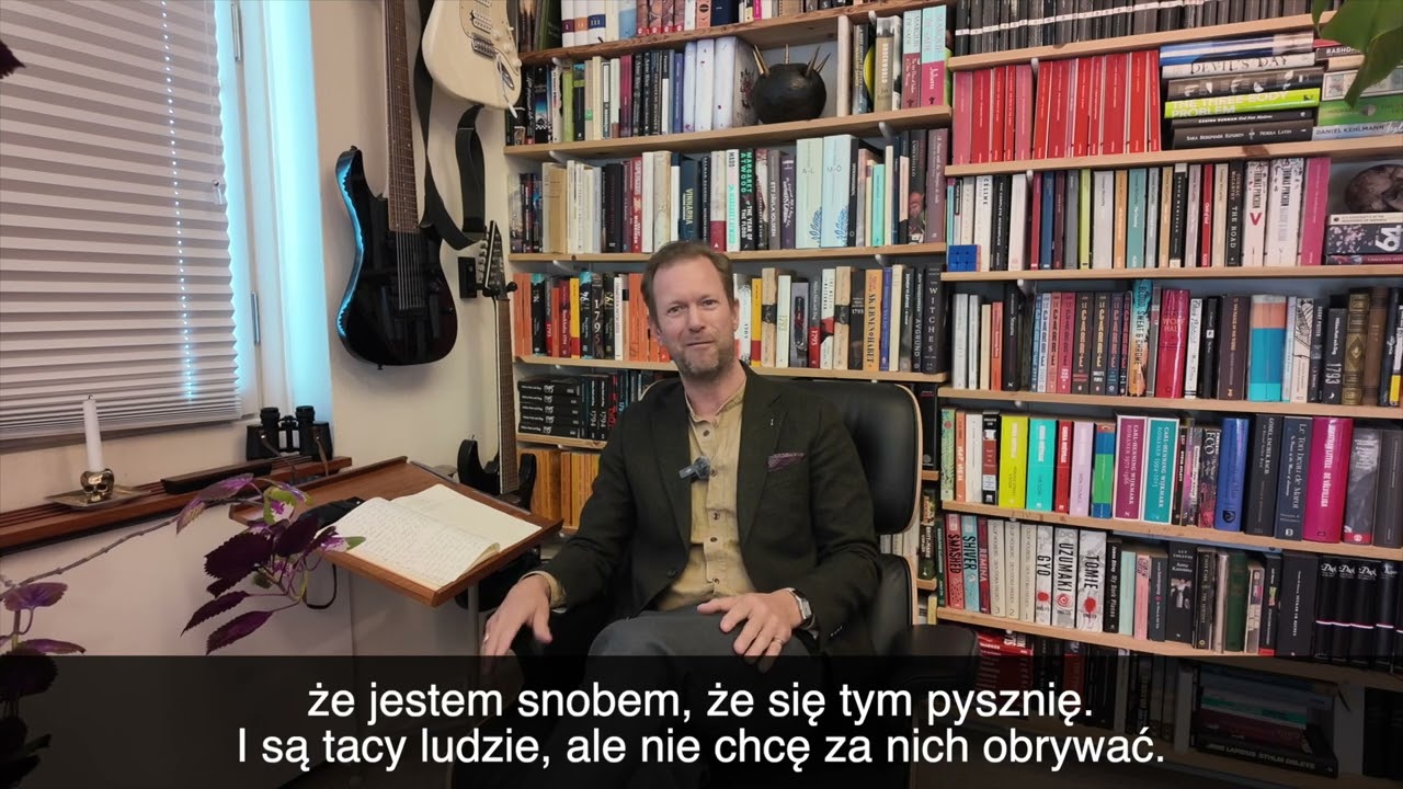 Mógł być królem Szwecji. Niklas Natt och Dag jest dziś pisarzem