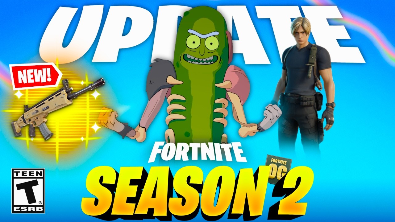 FINALES Update für Fortnite SEASON 2 kommt! 😍 Neue Skins, OG Classic und mehr