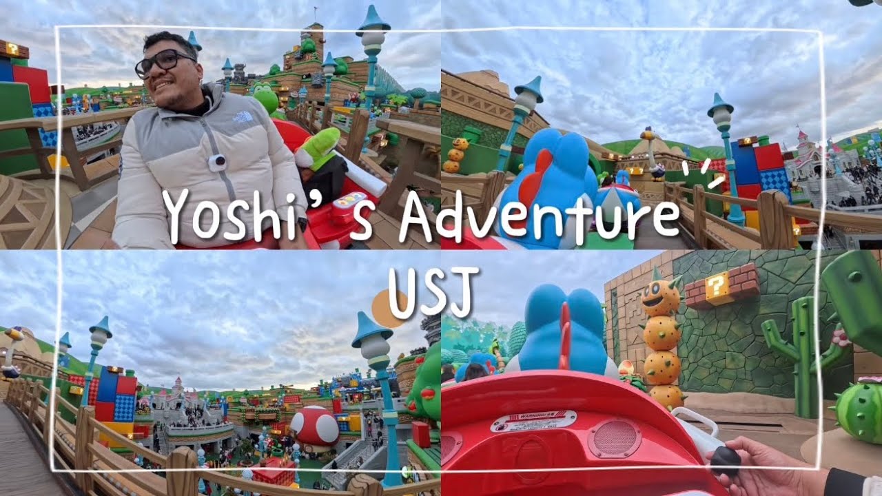 Yoshi’s Adventure Universal Studio Japan, Great View!!!!