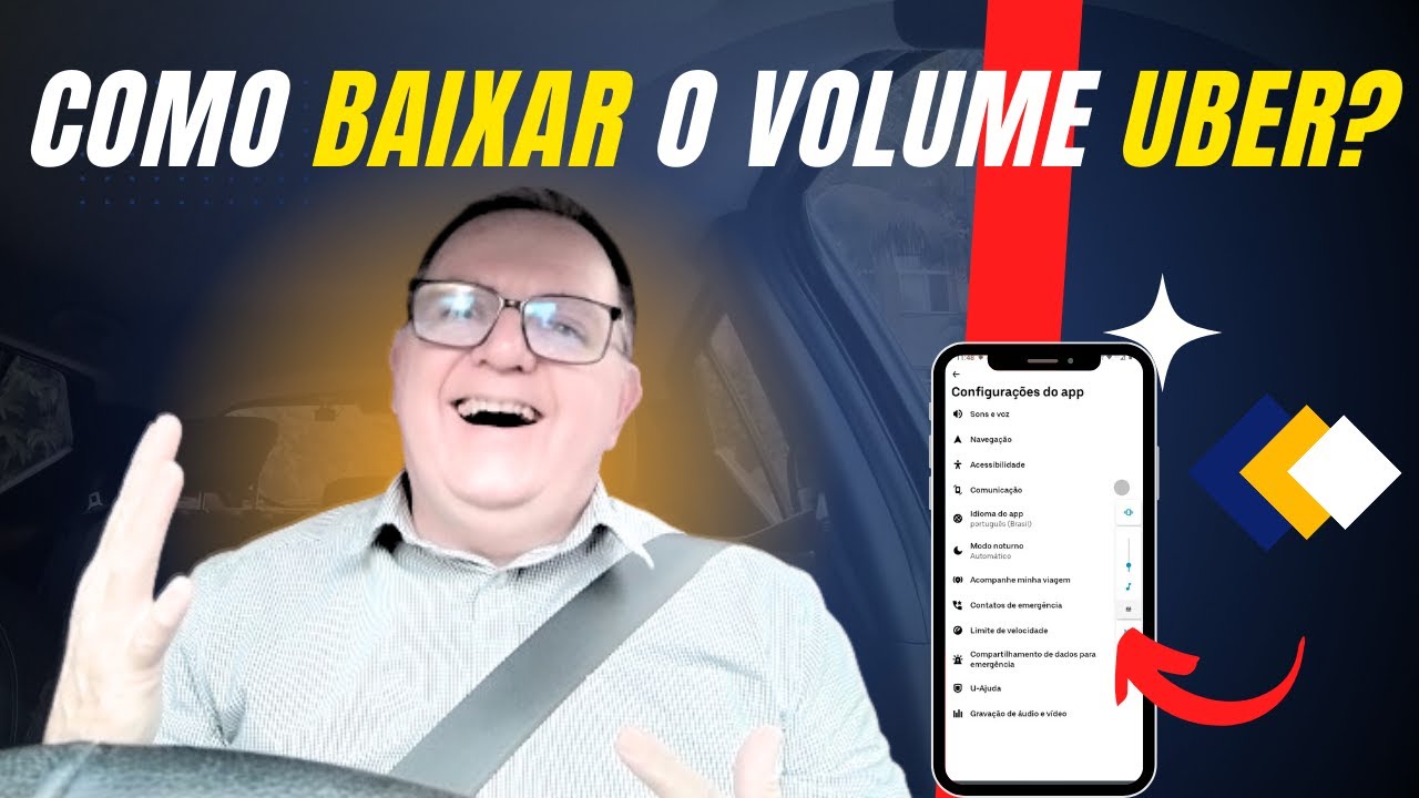 [PASSO A PASSO] Como BAIXAR o VOLUME do TOQUE de CHAMADA do aplicativo da UBER?