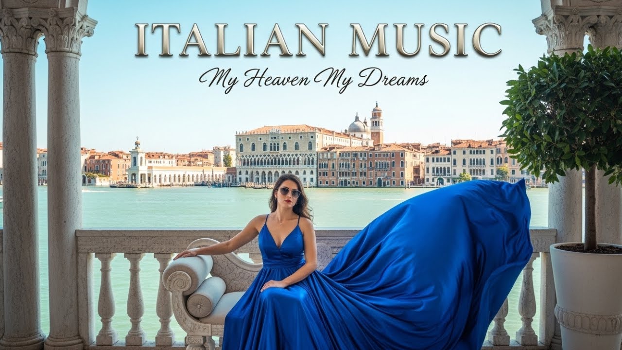 Lake Como Dreams 🎶 Romantic Guitar Music for Calm & Stress Relief | 4K