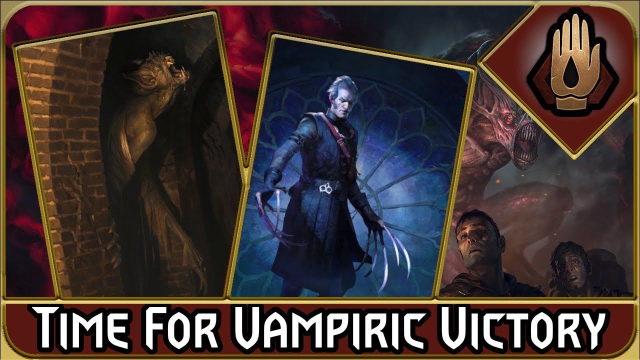 Vampire Engines Can Compete! (Gwent Monsters Blood Scent Deck)