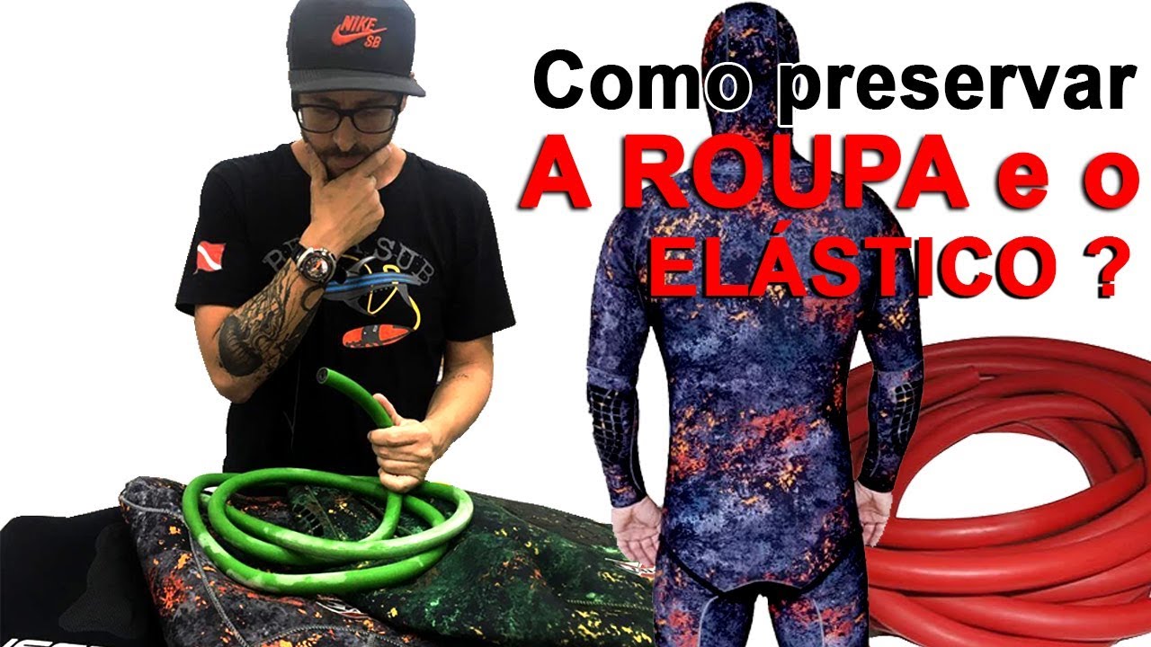 COMO PRESERVAR A ROUPA E O ELÁSTICO ?