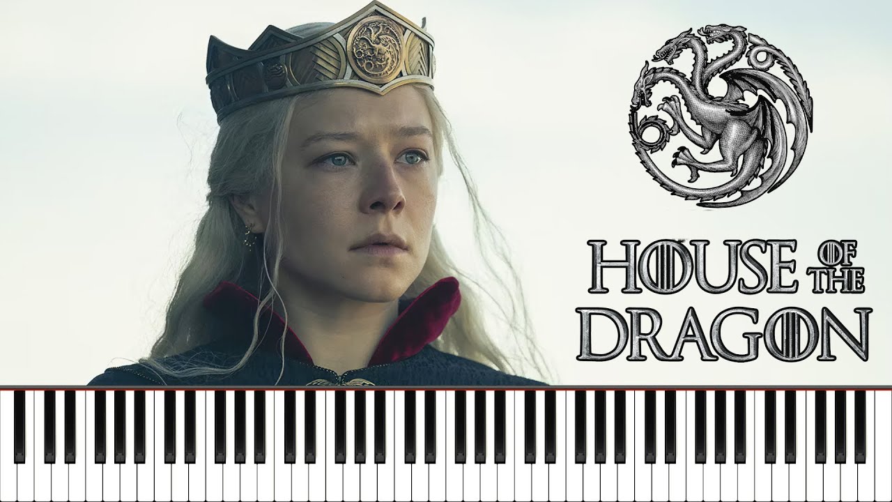 The Crown of Jaehaerys (Medley) - House of the Dragon Piano Cover | Sheet Music [4K]