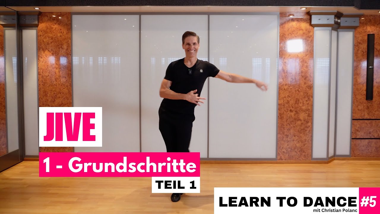 Jive tanzen lernen🕺Tanzen lernen für Anfänger - Learn to Dance mit Christian Polanc #5 | Teil 1