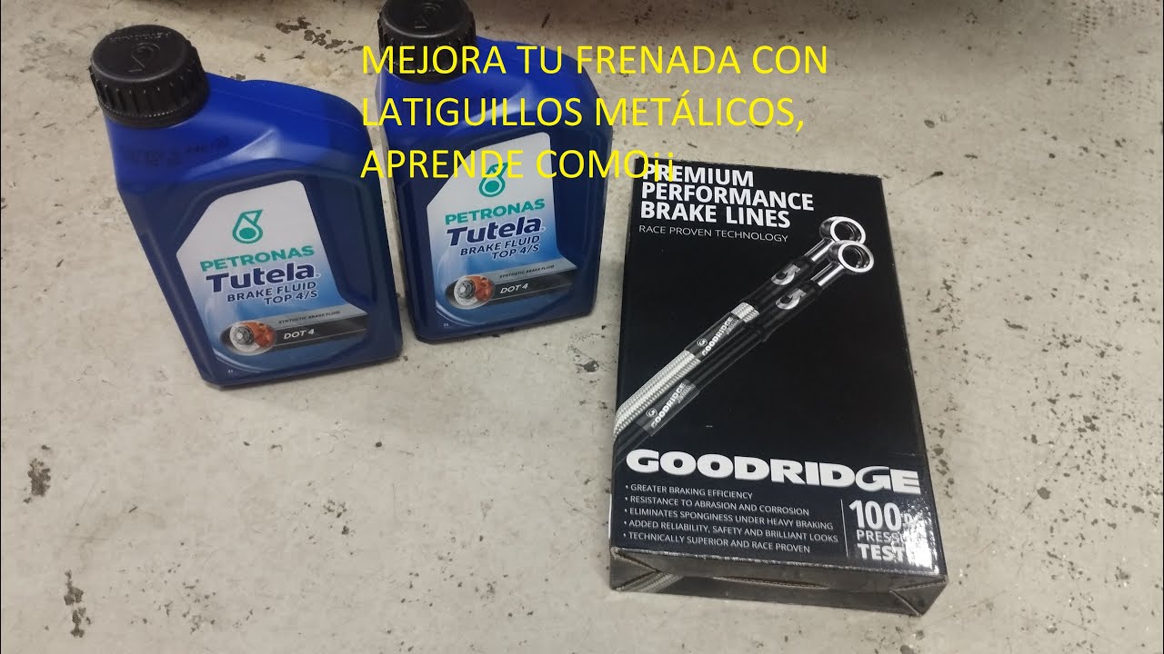 Cambia tus latiguillos por unos metálicos ¡ Pasos de la mano de Ariel (sava garage)