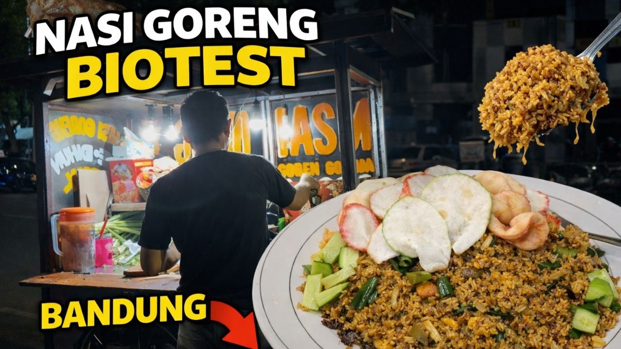 NASI GORENG GEROBAKAN YANG NGANTRINYA GILA-GILAAAN