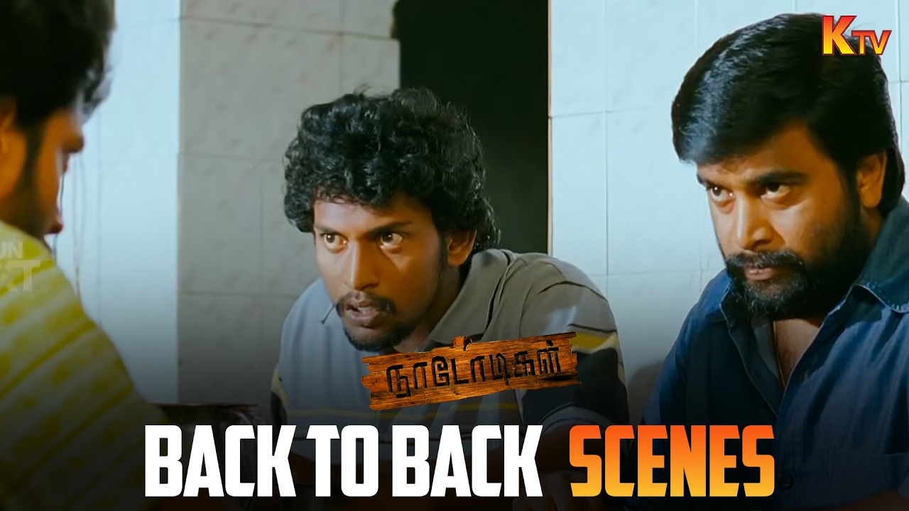 Naadodigal Movie Back to Back Scenes | Sasikumar | Vijay Vasanth | Bharani | KTV