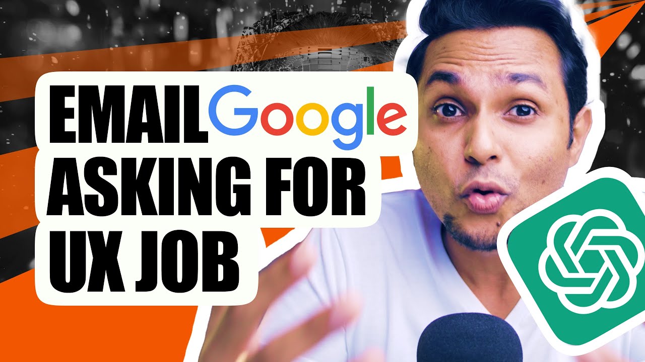 Write Email asking for a Job at Google Using ChatGPT | Director of Design at Swiggy Writes to Google