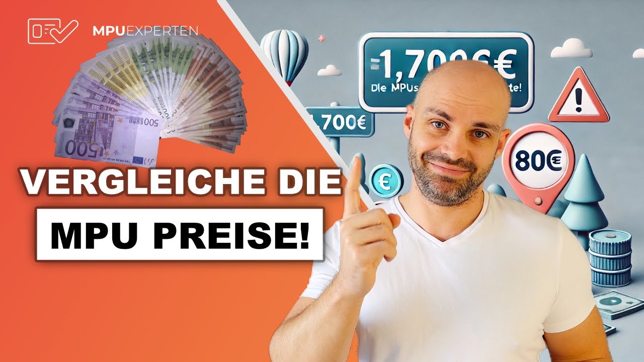 MPU Kostenvergleich 2025 &ndash; So findest du das g&uuml;nstigste Angebot!