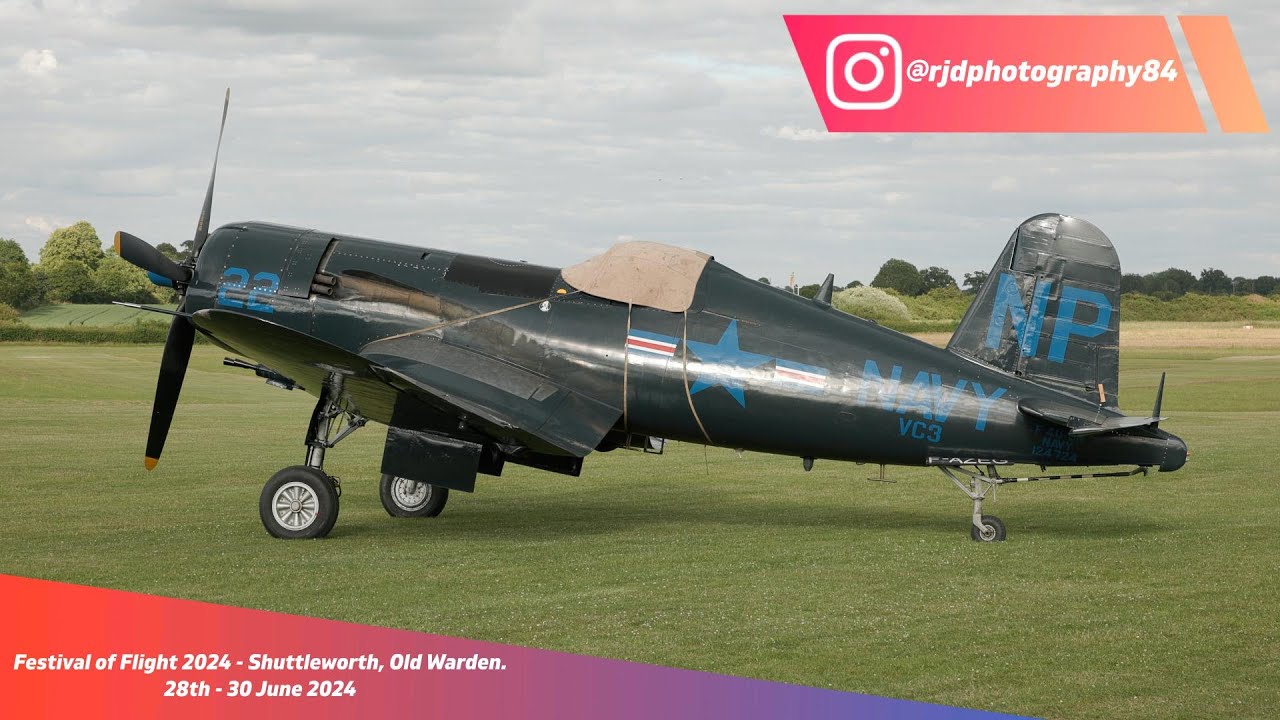 Festival of Flight 2024, Shuttleworth, Old Warden. 4K