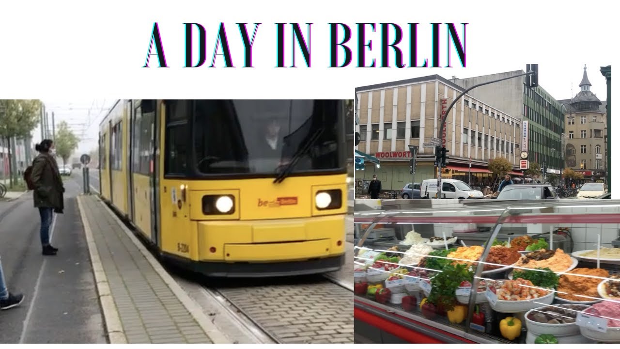 A DAY IN BERLIN  | grocery shopping, Eurogida | Student Life |