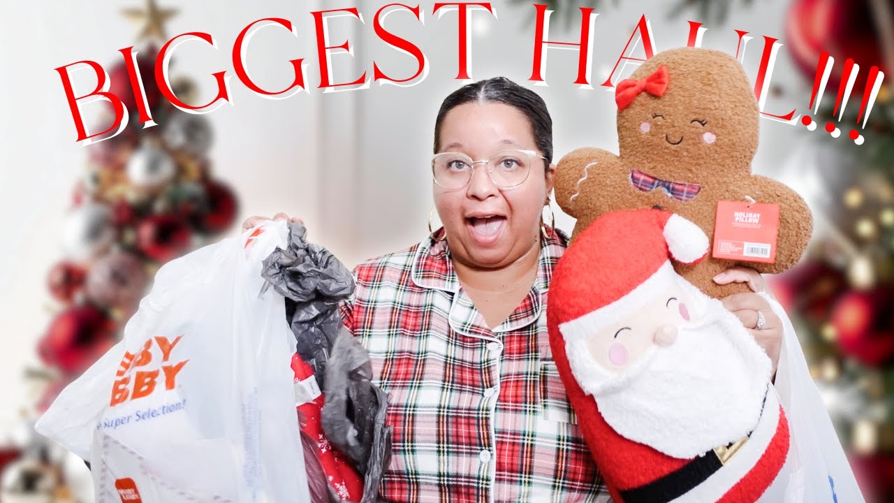 Christmas Shopping Haul 2025 | Target, Walmart, Hobby Lobby