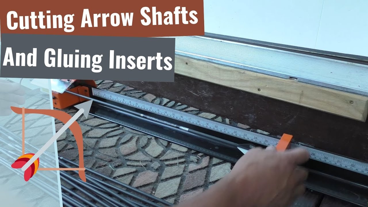 Cutting Carbon Arrows & Gluing Inserts
