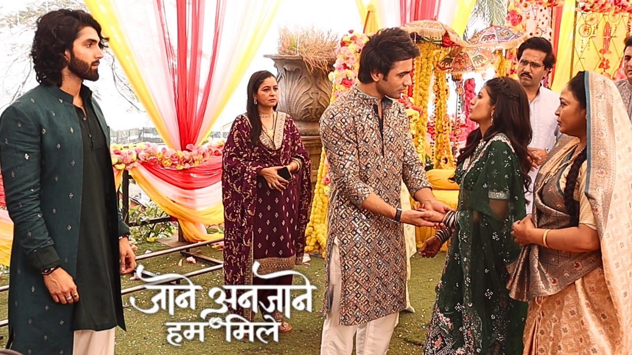 Jaane Anjaane Hum Mile | Today Episode | Dhruv का नाम नहीं है मेहंदी वाले हाथों में | On Location