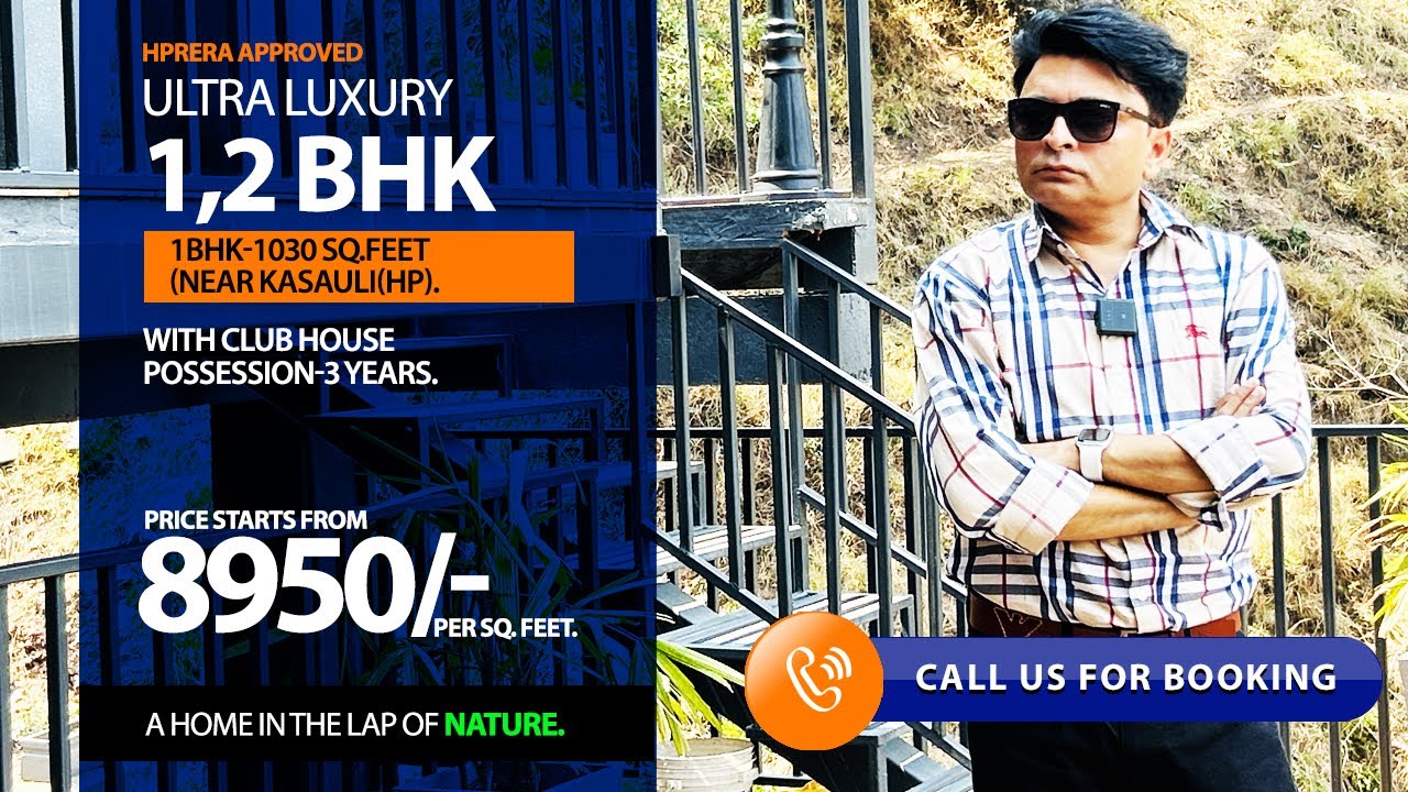 Apartments for sale near Kasauli | 1 BHK and 2 BHK Apartment | RERA APPROVED | Estate Drive