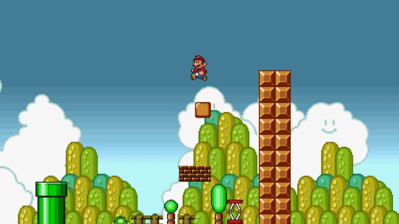 Super Mario Bros. X (SMBX) playthrough - Super Mario Bros. SMBX Edition SMB1 Remake