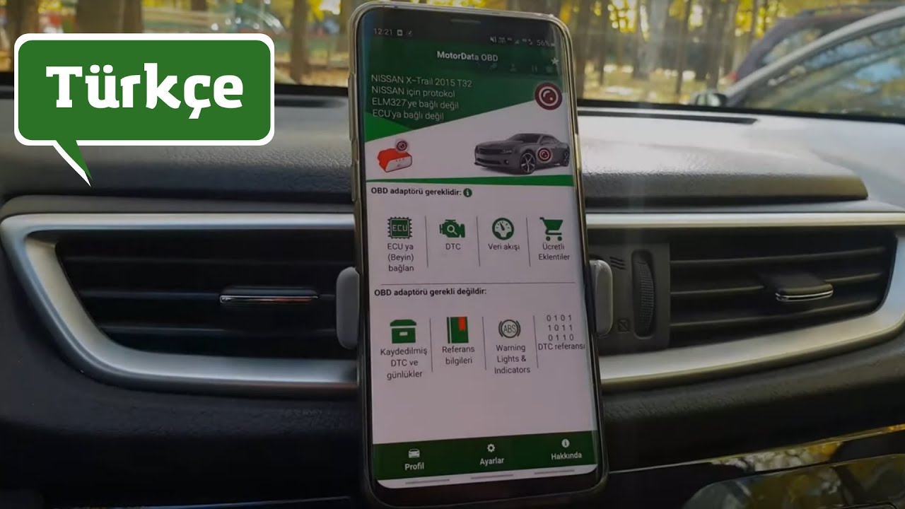 ELM327 adapt&ouml;r&uuml; ve MotorData OBD uygulamasıyla OBDII teşhisi i&ccedil;in en iyi uygulamalar
