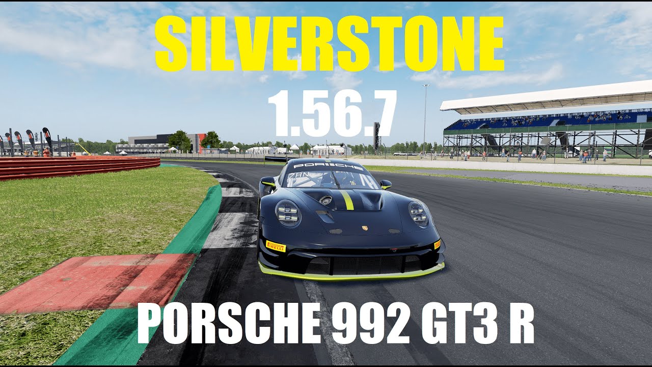 ACC - PORSCHE 992 GT3 R - HOTLAP SILVERSTONE - 1.56.7 + FREE SETUP