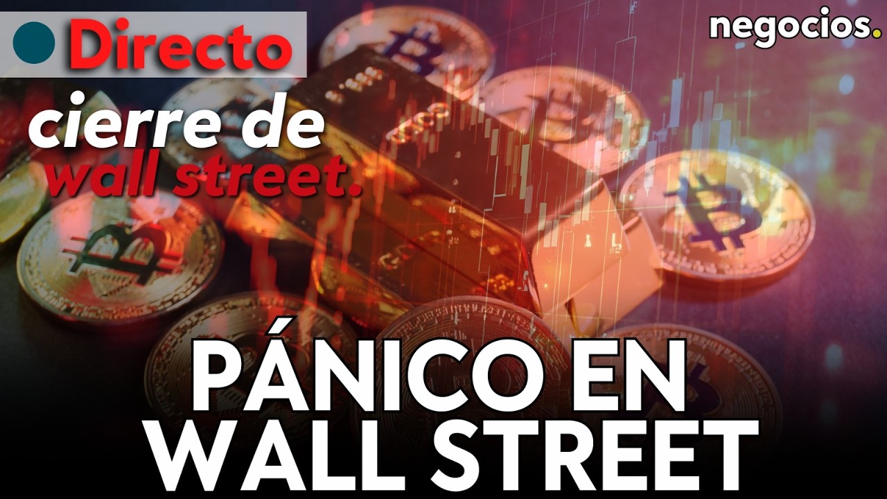 CIERRE DE WALL STREET: Jueves negro en los mercados, pánico con Bitcoin en 65k y ¿Oro en 10.000$?
