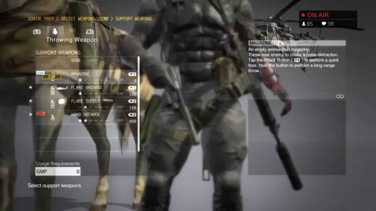 Jeff Playing Some Metal Gear Solid V: The Phantom Pain