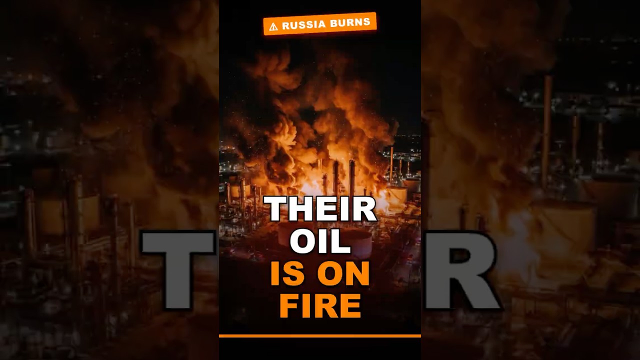 Ukrainian Strikes Russian Oil