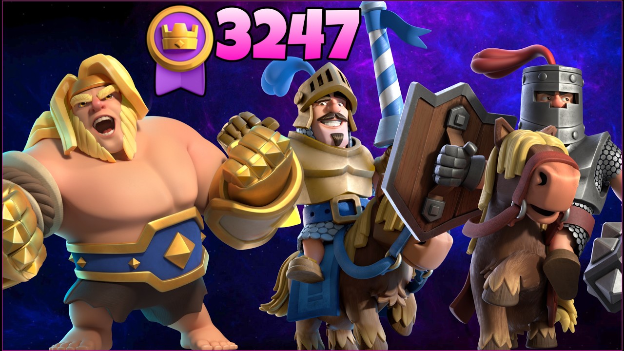 3247🥇 with Giant Double Prince Deck.!