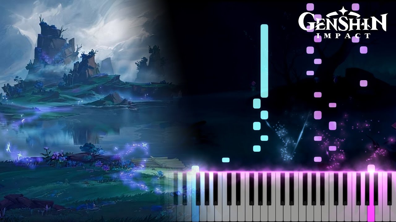 ｢Fading Memories｣ - Tsurumi Island Genshin Impact OST Piano Cover [Sheet Music]