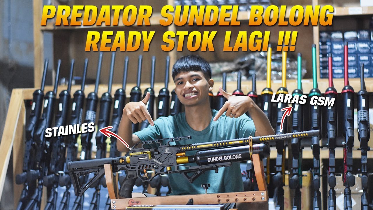 PREDATOR SUNDEL BOLONG READY STOK LAGI.!! HARGA FULLSET LEBIH HEMAT PROMO 02.02 SALE TERBARU 2024