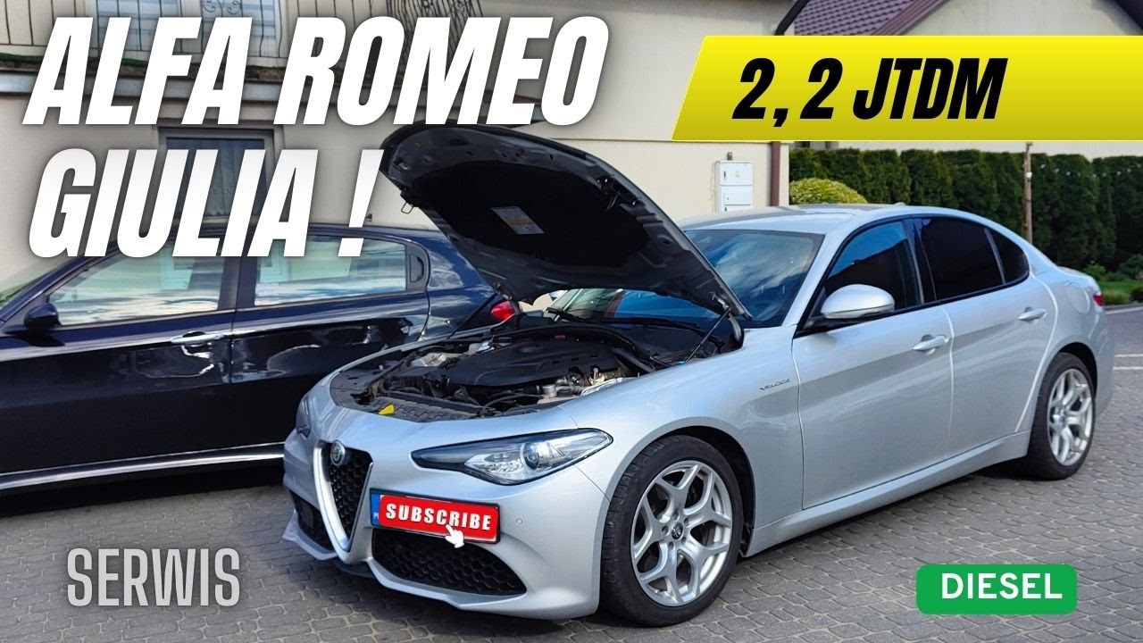 ALFA ROMEO GIULIA VELOCE Q4 2.2 JTDm - DUŻY SERWIS | Uwagi eksploatacyjne #alfaromeo #giulia #diesel