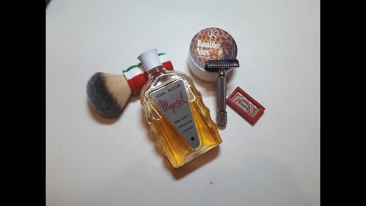 Бритье. ZaZa Gold, RazoRock 37 German slant, RazoRock Tricolore, K Shave Worx shaving soap, Myrsol