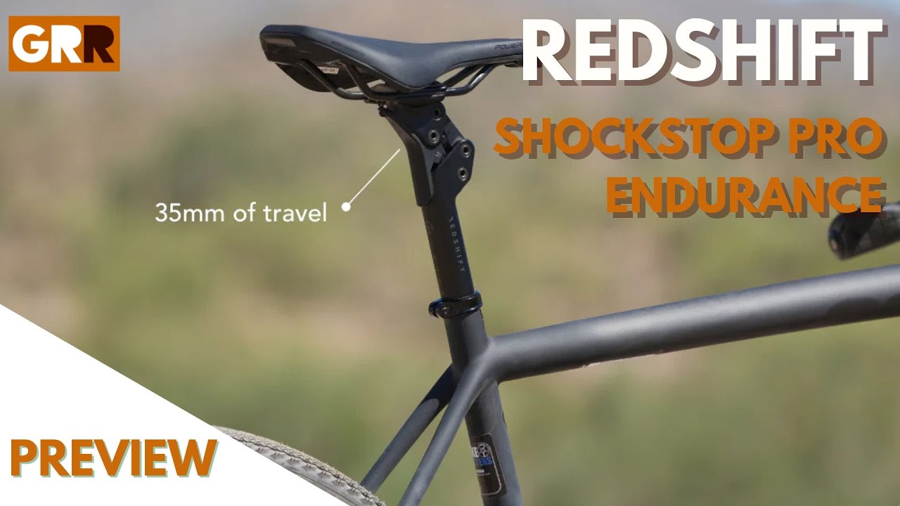 Redshift Shockstop PRO Endurance | Preview | Tija con suspensión ligera y ajustable para gravel.