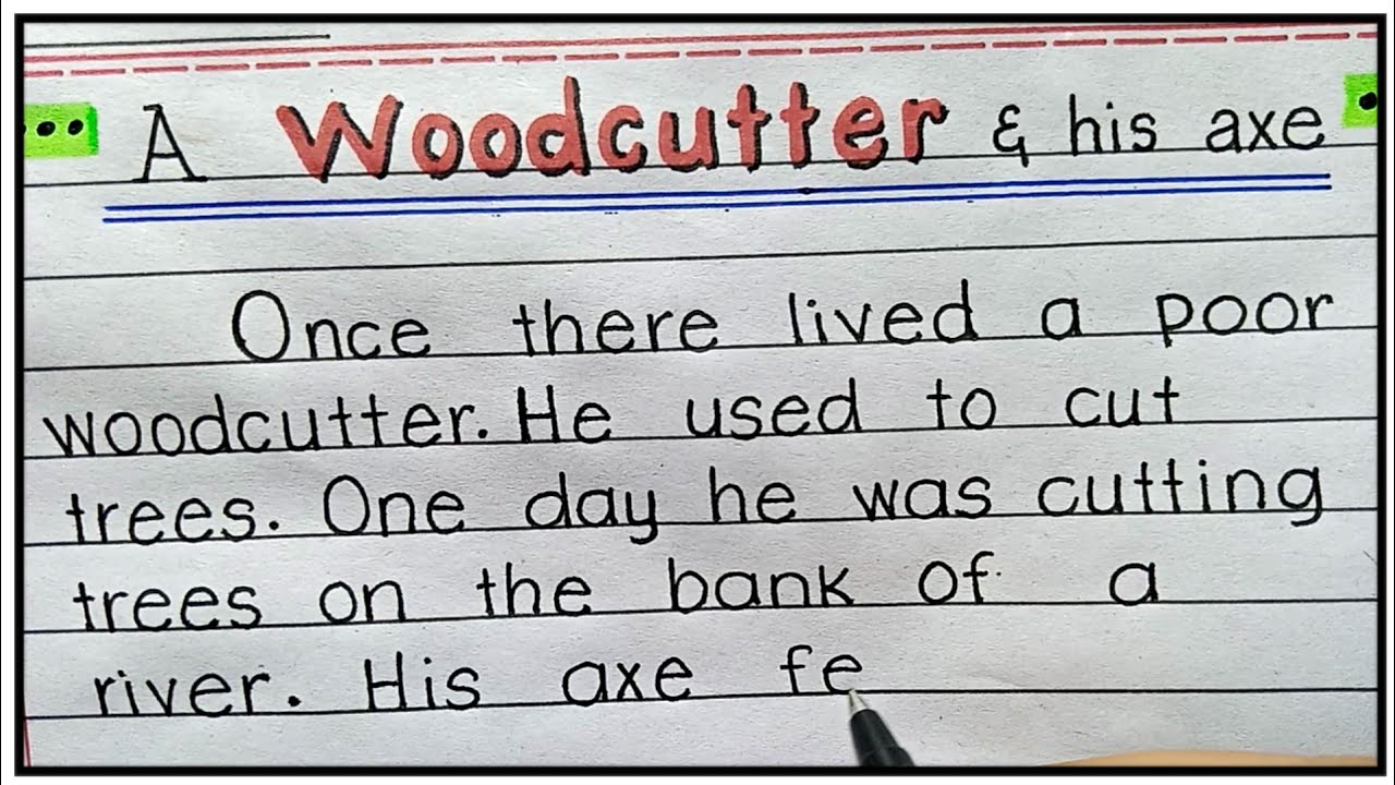 Honesty is the best policy story | A woodcutter and his axe story | The honest woodcutter
