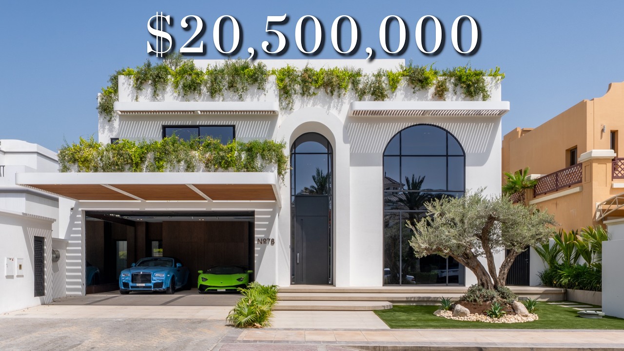 Inside a $20,500,000 Groundbreaking BEACHFRONT MASTERPIECE - Palm Jumeirah, Dubai