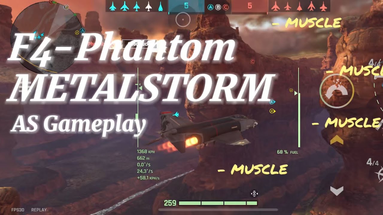 Metalstorm | F4-Phantom Skip gym and play this plane instead, you will gain muscle 🦾💥