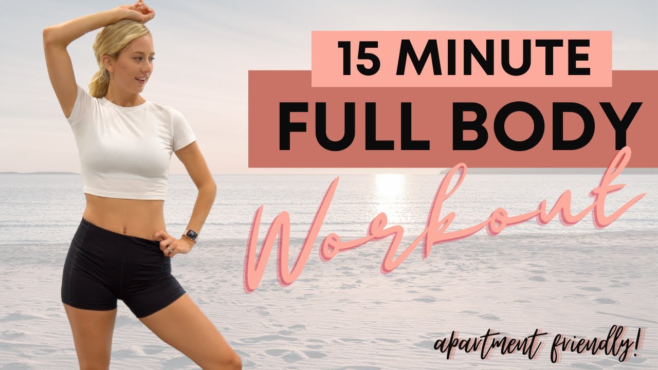 15 Min Apartment Friendly FULL BODY LIIT Workout (No Repeat, No Jumping) | fitnessa ◡̈