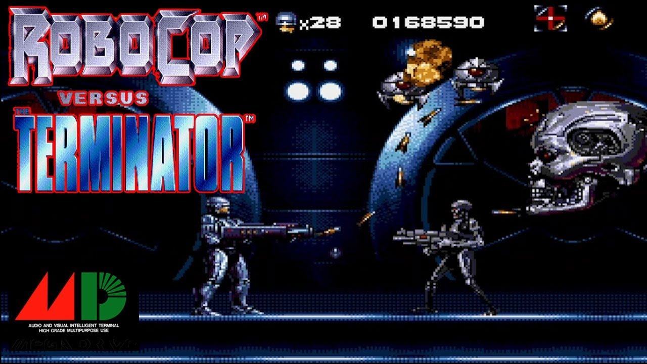 MD ロボコップ VS ターミネーター / RoboCop vs Terminator - Full Game