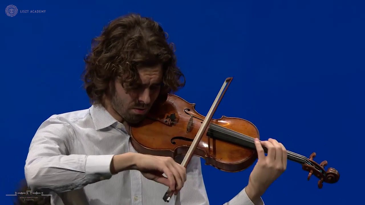 Varga Oszkar   Bartok World Competition 2017 violin, Preliminary