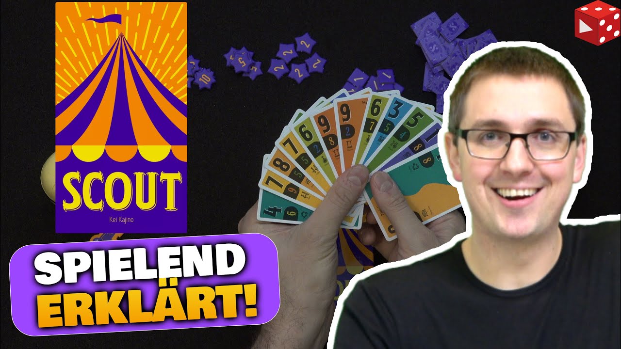 Scout • Spielend erklärt • (Oink Games 2021) - nominiert zum Spiel des Jahres 2022