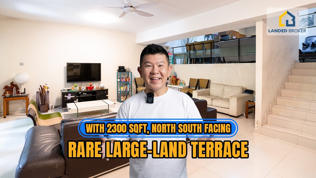 Rare 2.5-Storey Terrace House | 2,300+ sqft Land | 1km Temasek Primary | Jalan Limau Manis