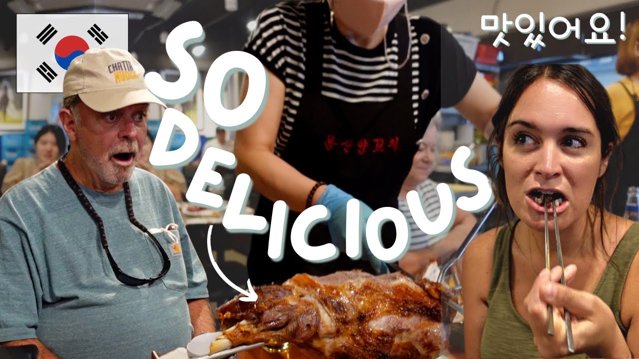 MUST-EAT LAMB IN SEOUL 🇰🇷 (another vlog with the grandparents!)