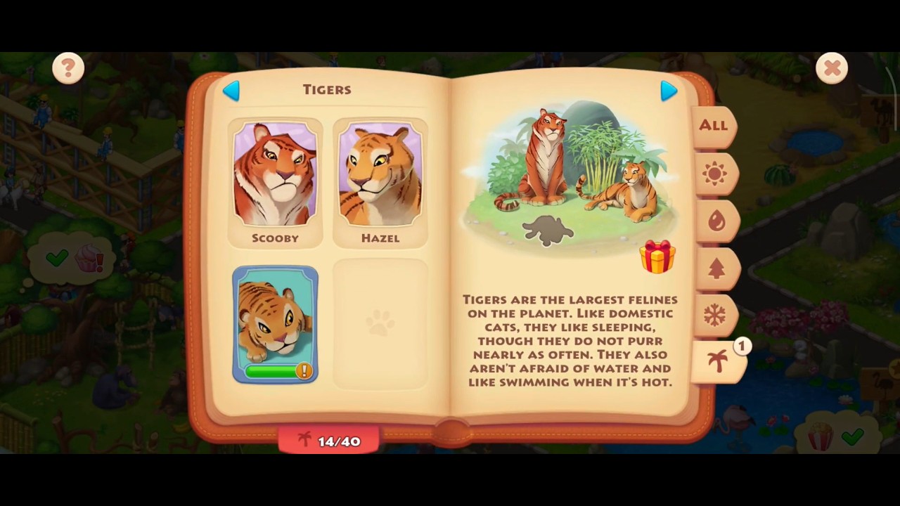 Zoo New Animal Tiger 🐯  | Township Gameplay