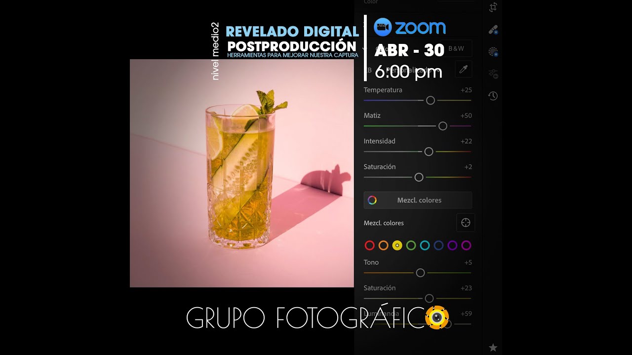 Revelado digital y comparativas con la app