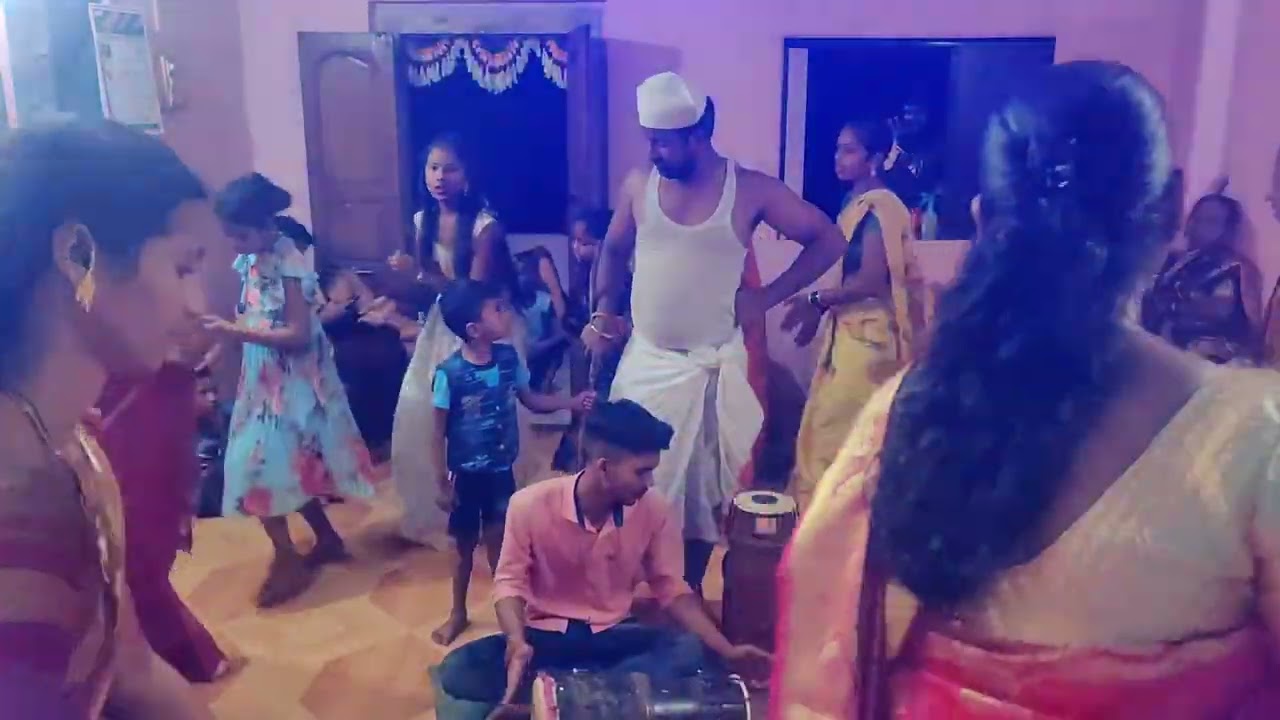 गौरी गणपती जागरण नाच गाणी आणि मस्ती