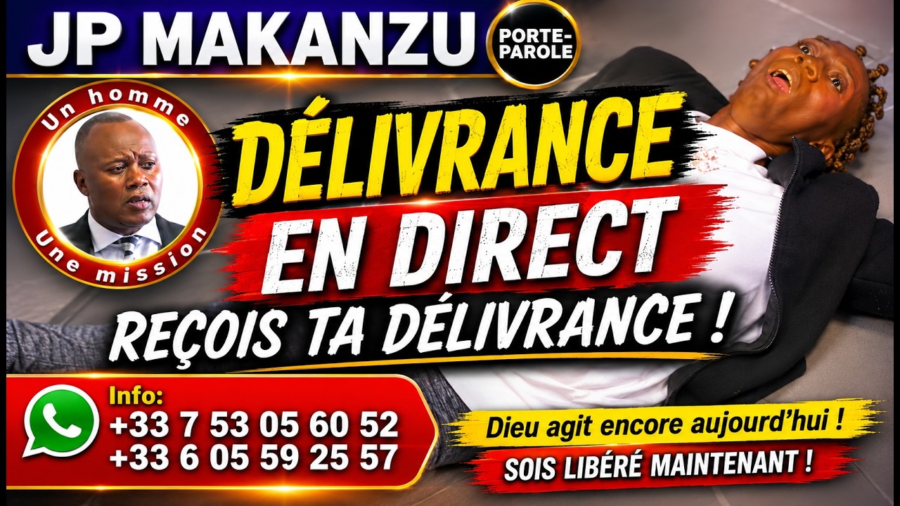 Porte-Parole | JP Makanzu: chasse les demons au Nom  de Jésus (reçois ta délivrance). bissez bissez