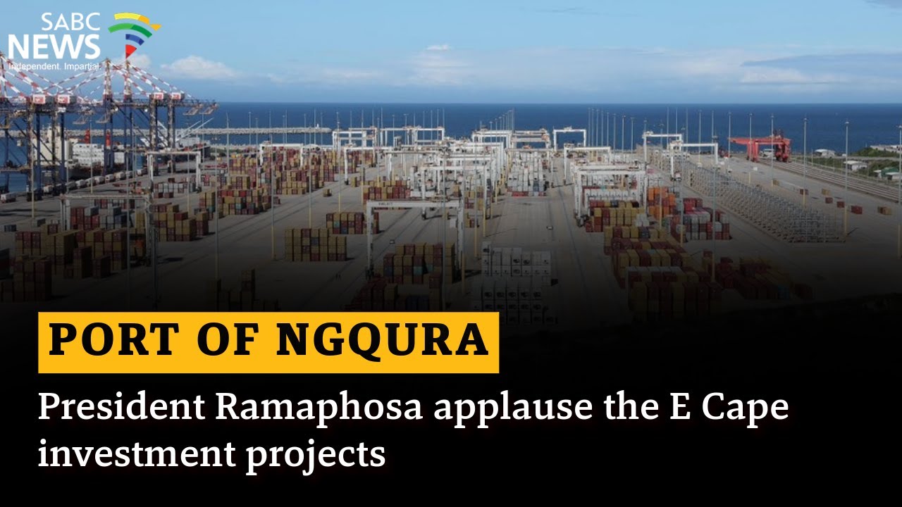 President Ramaphosa applause the E Cape investment projects