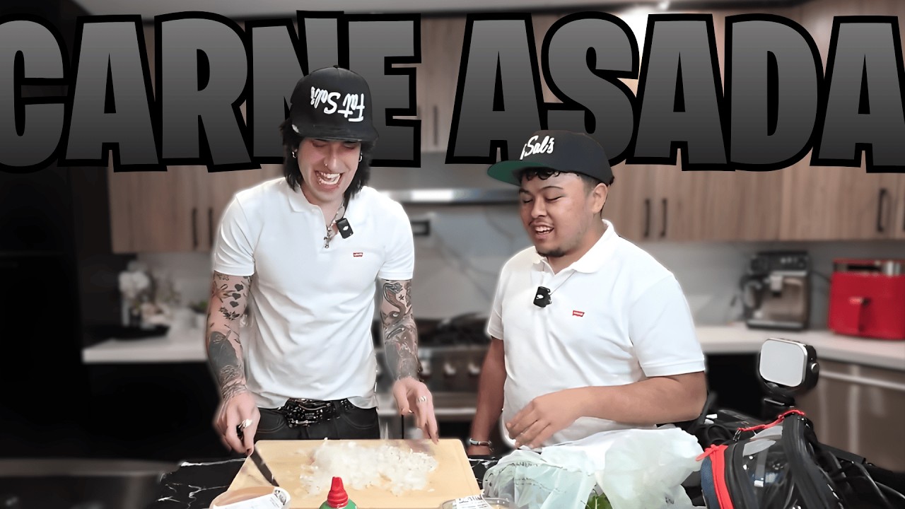 BENJY CHAVEZ AND JAKE WEBBER CARNE ASADA COOKING STREAM