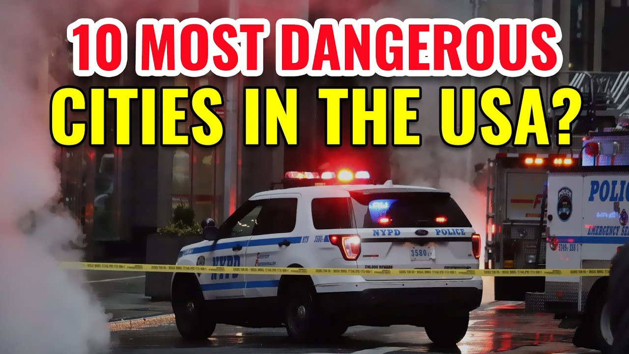 Top 10 Most Dangerous Cities in the USA | Highest Crime Rates